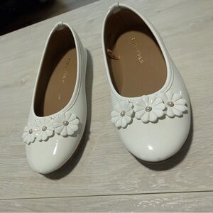 BCBGirls Cream Floral Dress Shoes